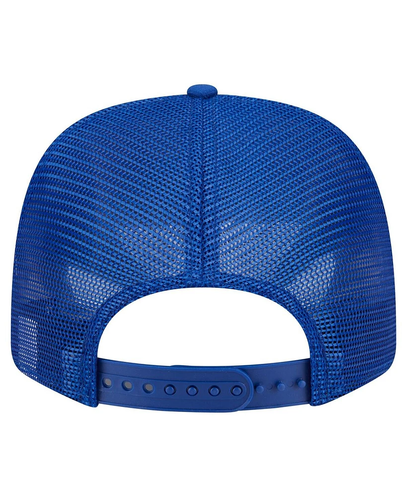 New Era Men's Royal New York Mets Flag 9SEVENTY Stretch-Snap Hat