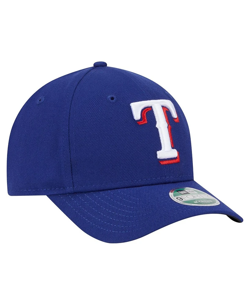 New Era Big Boys and Girls Royal Texas Rangers Player Replica 9FORTY Adjustable Hat