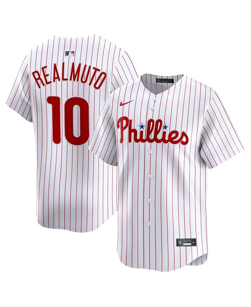 Nike Men's J.t. Realmuto White Philadelphia Phillies Home Limited Player Jersey