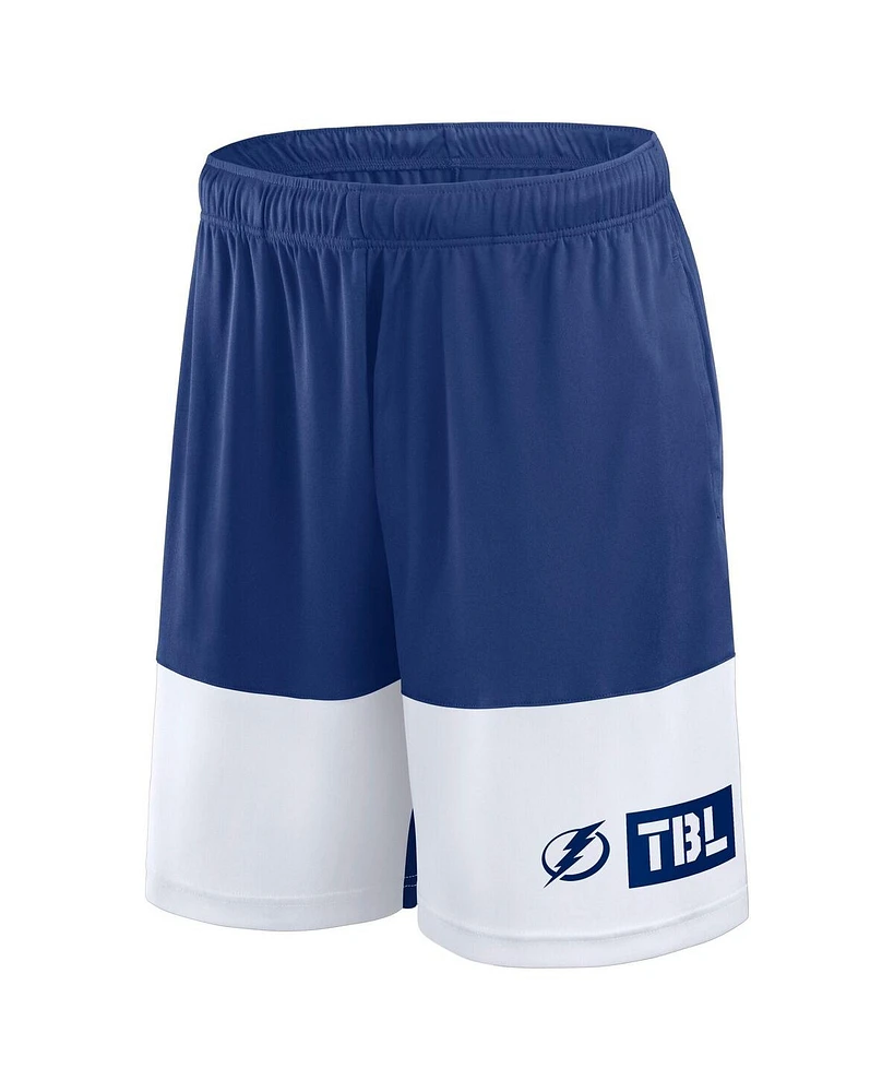 Logo Athletic Men's Blue Tampa Bay Lightning Best of the Shorts