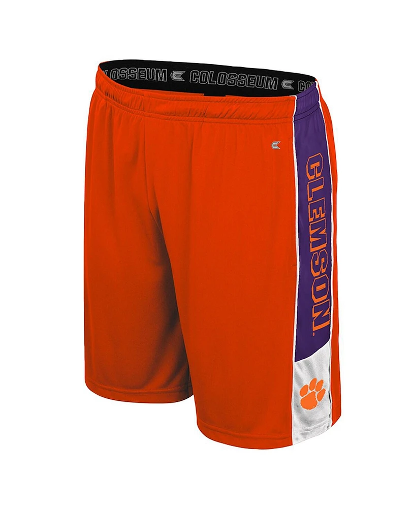 Colosseum Men's Orange Clemson Tigers Quantum Shorts