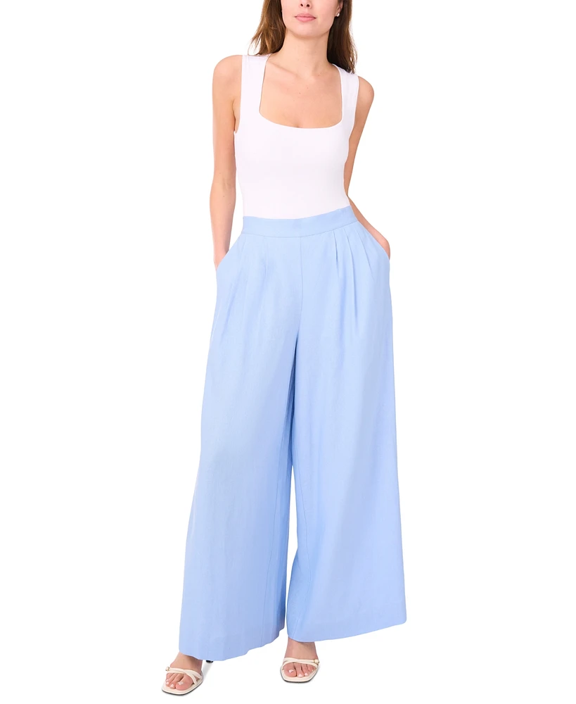 Parker Women's The Maire Linen-Blend Wide-Leg Pants
