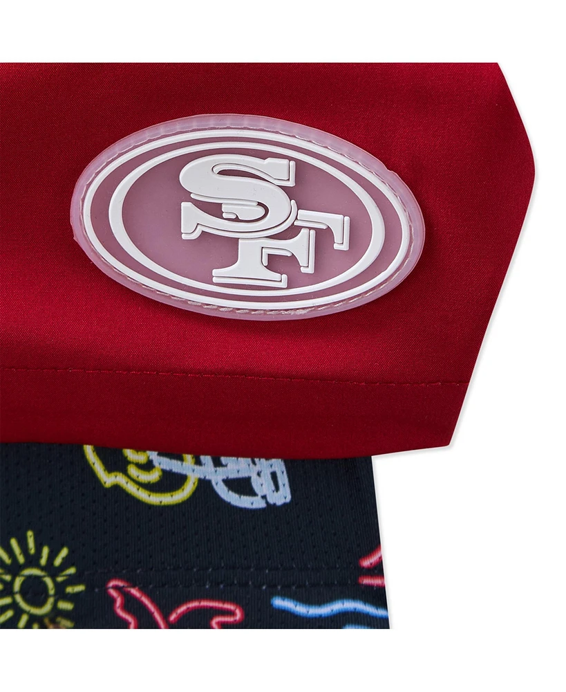Chubbies Men's 5.5" Red San Francisco 49ers Lined Classic Swim Trunks