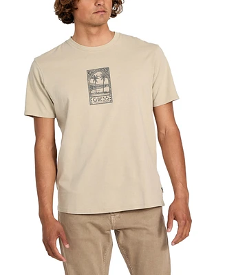 Guess Men's Paradise Postage Graphic T-Shirt