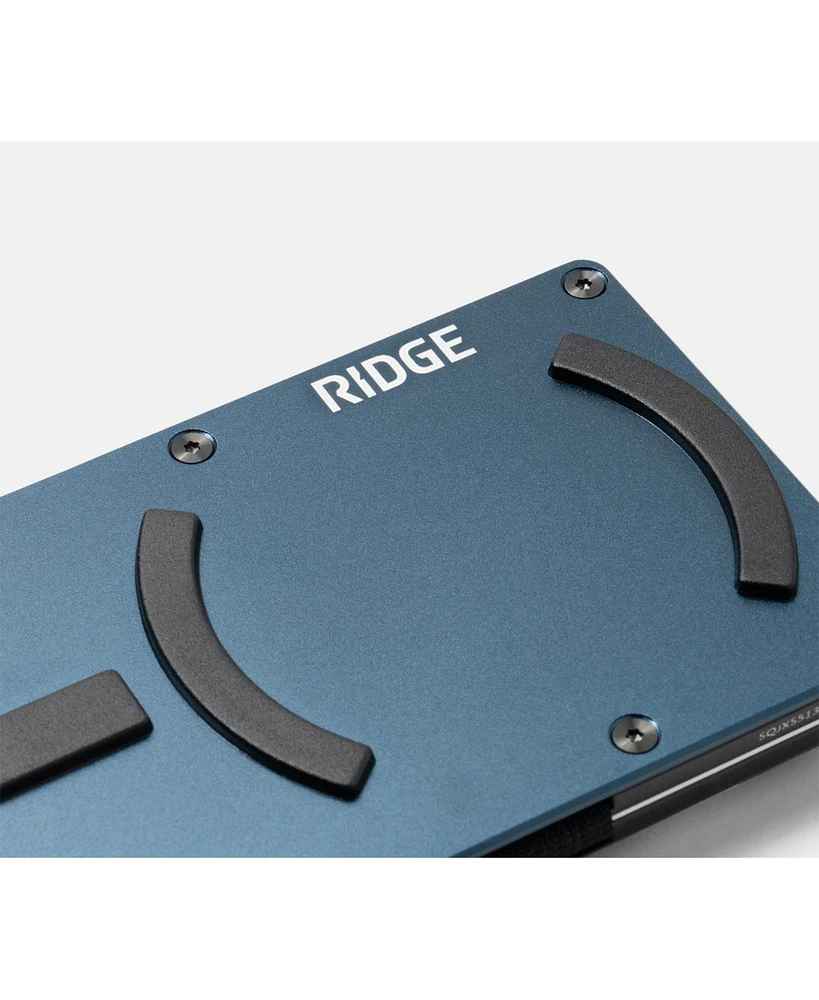The Ridge Men's Ridge Wallet For Magsafe - Alpine Navy - Cash Strap