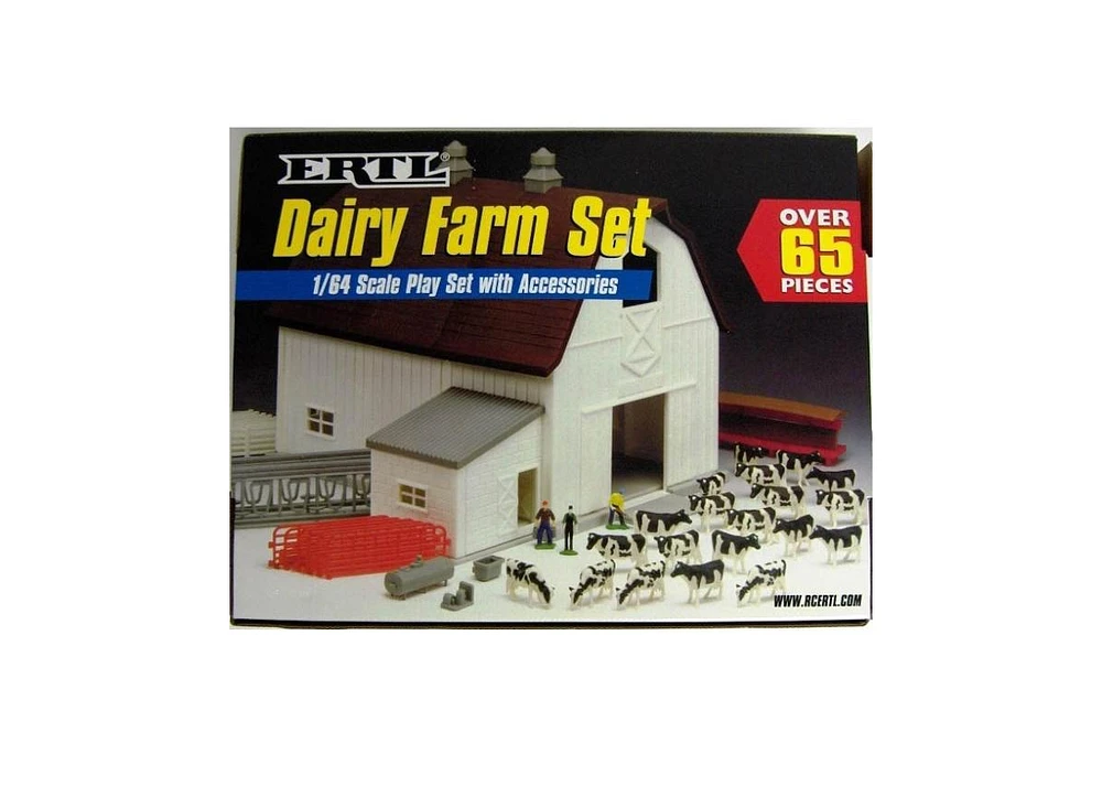 Tomy Ertl - 1/64 Farm Country Dairy Barn Playset