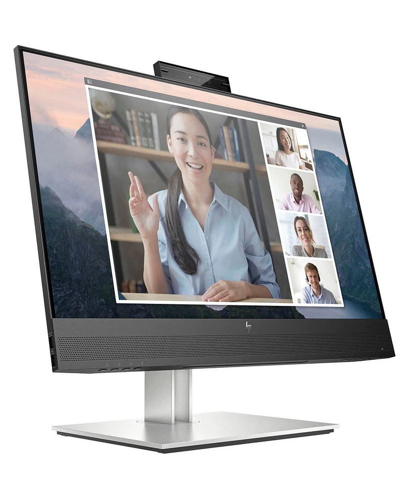 Hp E24mv G4 23.8" 16:9 Full Hd Video Conferencing Ips Lcd Monitor, Built-In Speaker
