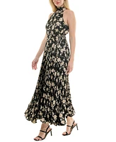 Taylor Women's Mock-Neck Sleeveless Dress