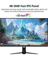 Z-edge G274K 27" 4K Uhd 3840 x 2160 160 Hz 1 ms Ips Gaming Monitor, 1.07 Billion Color, 450cd/m², FreeSync, Hdmi x 2, Dp x 2