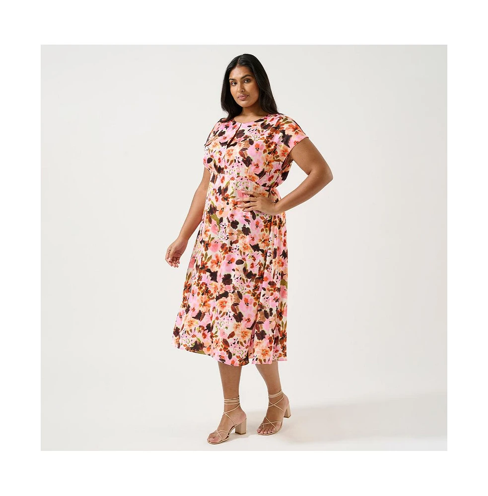 Atreides Floral Midi Dress