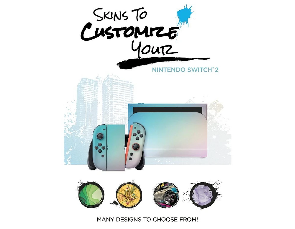 Nintendo Switch 2 Console with Street Fighter 6, Pro Controller, MightySkins Code and 2 Cps Year Extended Warranty