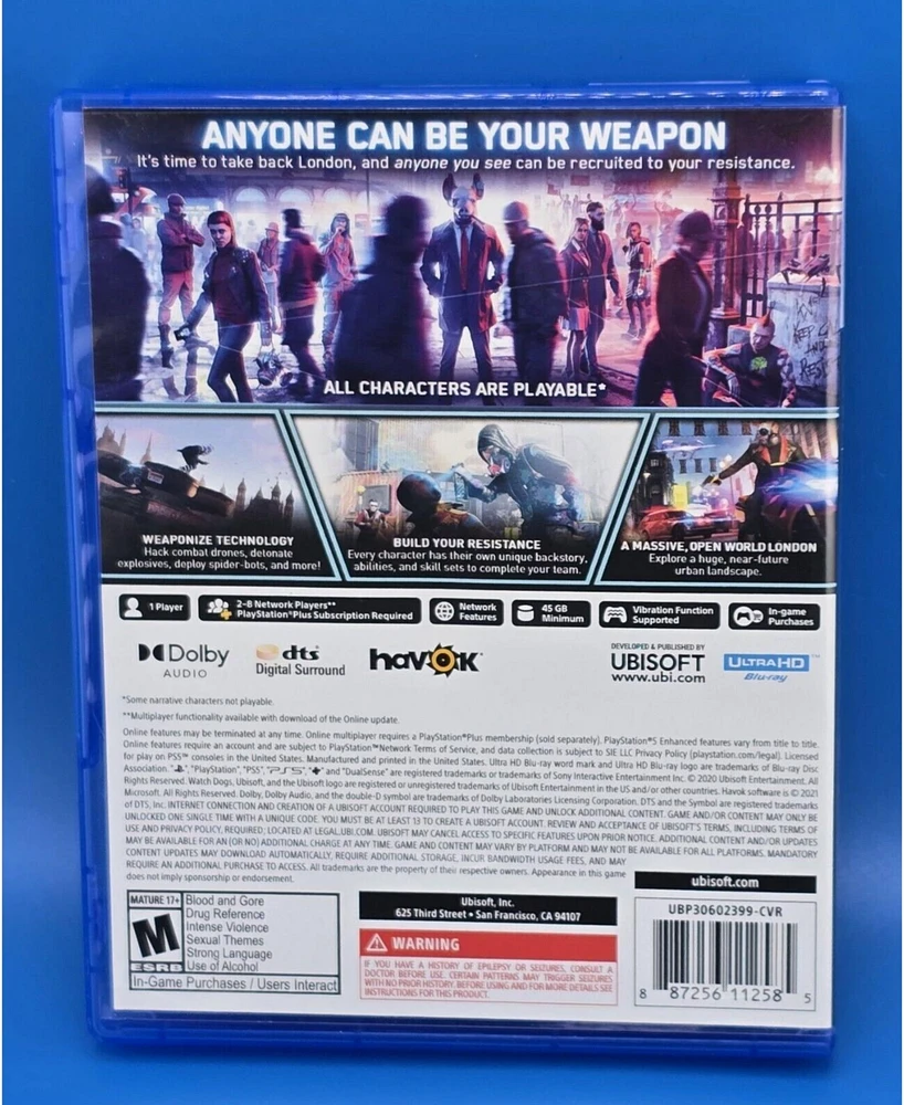 Ubisoft Watch Dogs: Legion