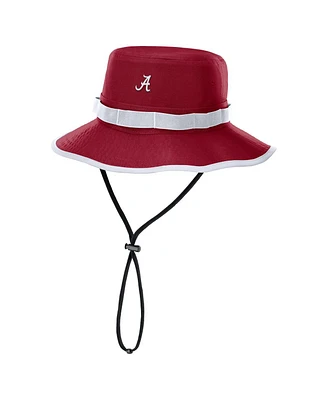 Nike Men's Crimson Alabama Tide 2025 Sideline Apex Boonie Bucket Hat