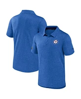 Fanatics Men's Light Blue Winnipeg Jets Authentic Pro Anniversary Polo Shirt