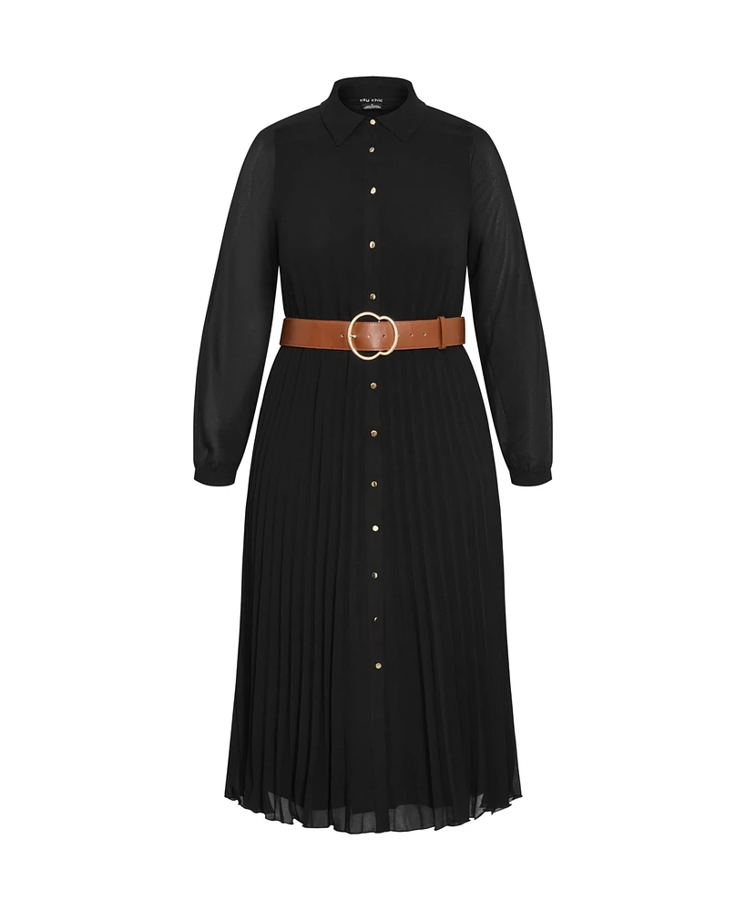 City Chic Plus Honey Lane Dress
