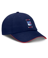 Fanatics Men's Navy/Red New York Rangers Authentic Pro Ripstop Adjustable Hat