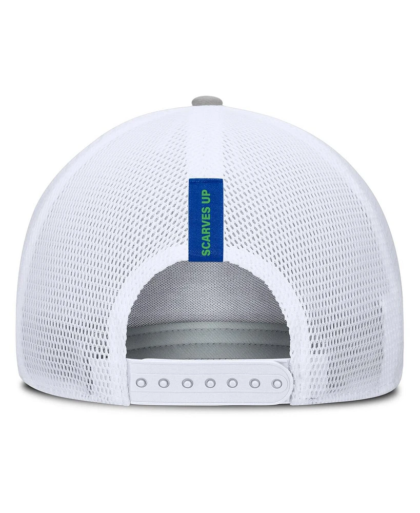 Fanatics Men's Heather Gray Seattle Sounders Fc Low Block Trucker Adjustable Hat