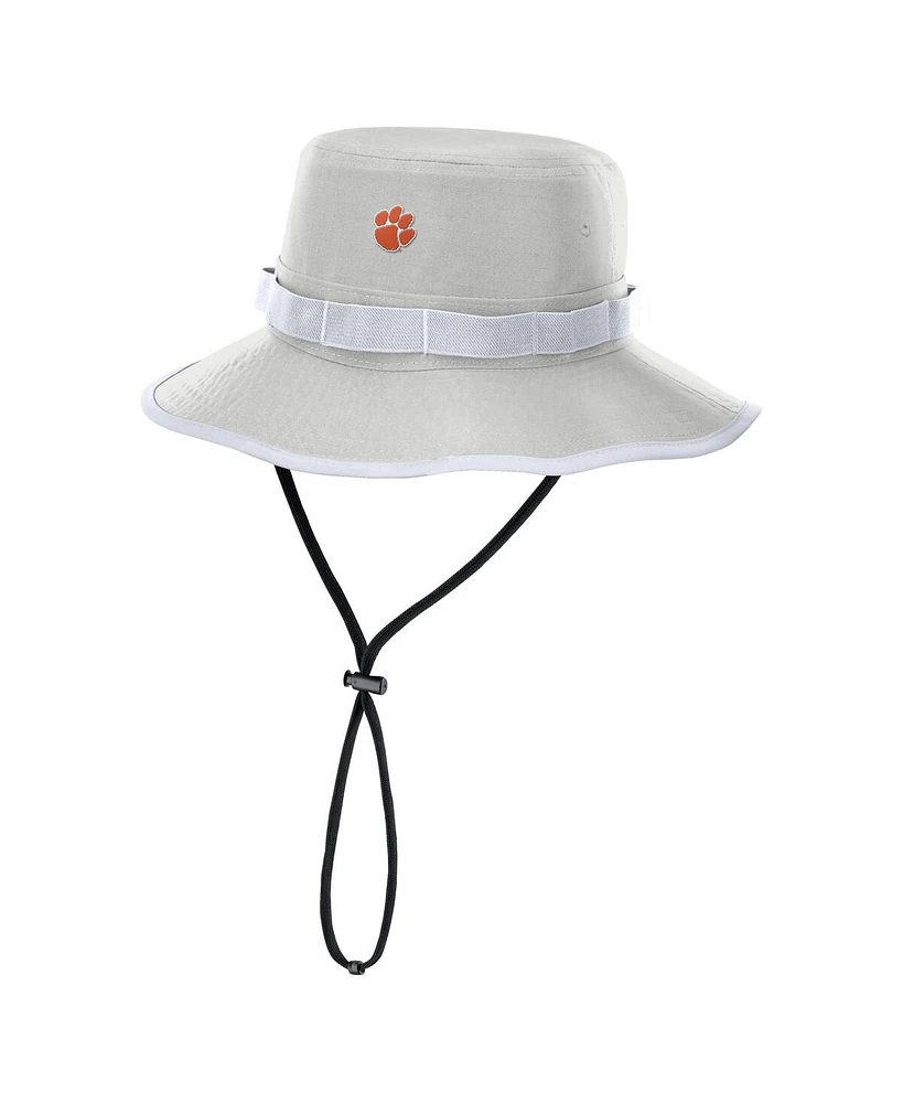 Nike Men's Clemson Tigers 2025 Sideline Apex Boonie Performance Bucket Hat