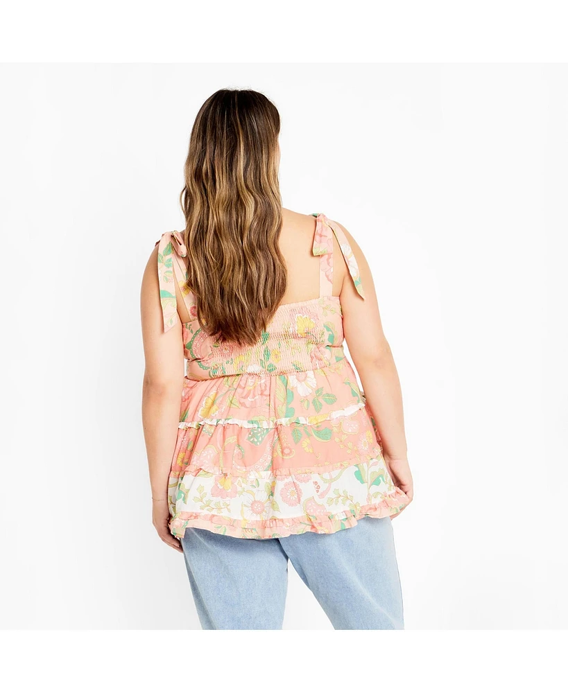 City Chic Plus Cleo Top