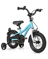 Kids Bike 12-Inch Children Training Bicycle with 2 Brake for 3-8 Years Old