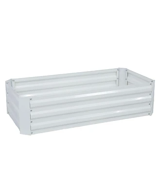 Galvanized Rectangle Raised Garden Bed