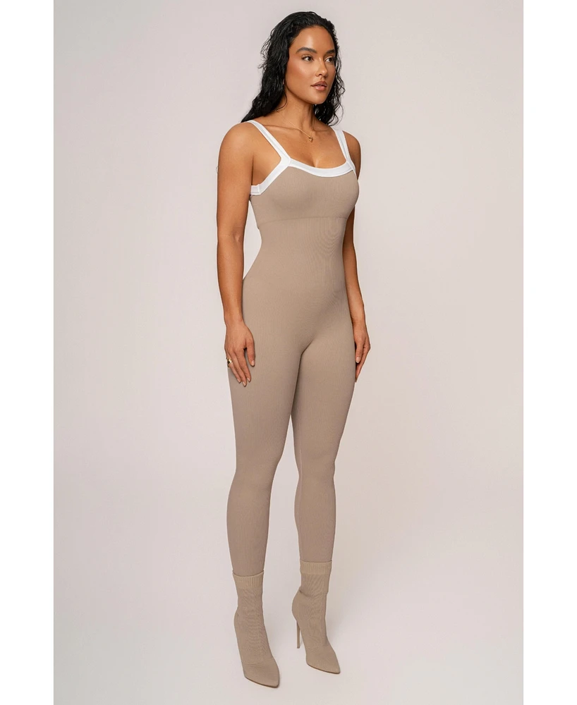 Jluxlabel Core Ribbed Jumpsuit