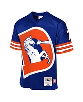 Mitchell & Ness Big Boys and Girls John Elway Royal Denver Broncos 1998 Throwback Fashion Jersey