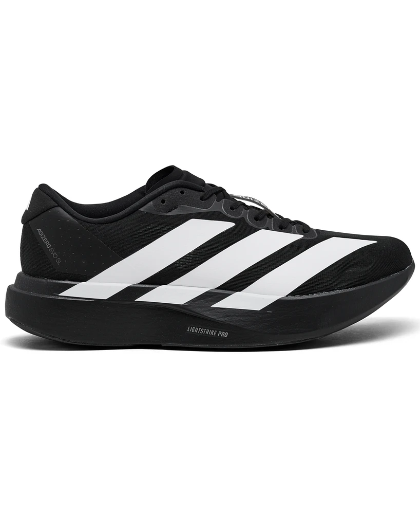 Adidas Men's Adizero Evo Sl Running Sneakers from Finish Line