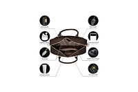 Margaret L Handbag Top Zipper Travel Bag Victoria Hyde