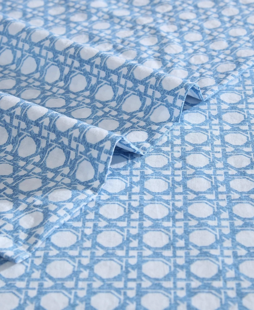 Tommy Bahama Home Cotton Percale 4 Piece Sheet Set