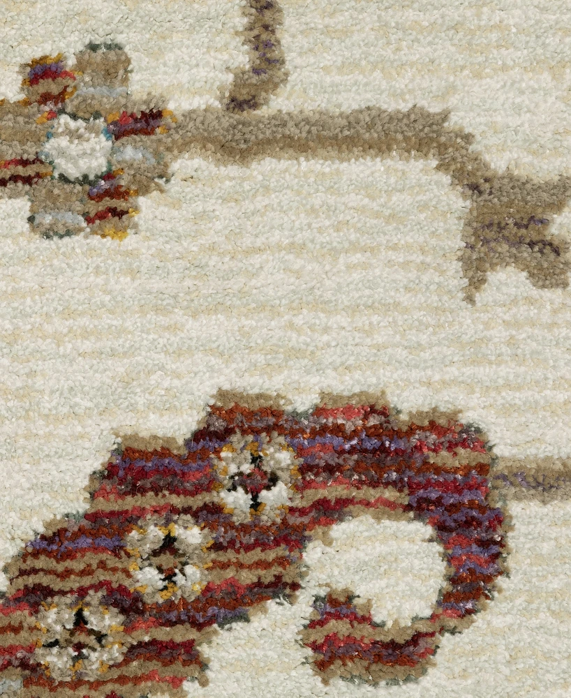 Oriental Weavers Andorra 2419B 6'7"x9'6" Area Rug