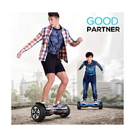 Electric Scooter for Kids with Adjustable Handlebar and Led Lights