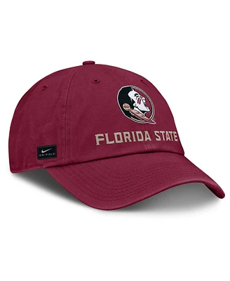 Nike Men's Garnet Florida State Seminoles 2025 Sideline Club Adjustable Hat