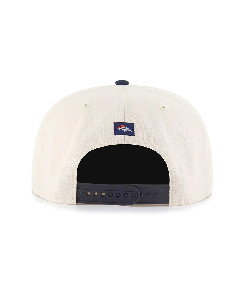 '47 Brand Men's Cream Denver Broncos Payson Captain Adjustable Hat