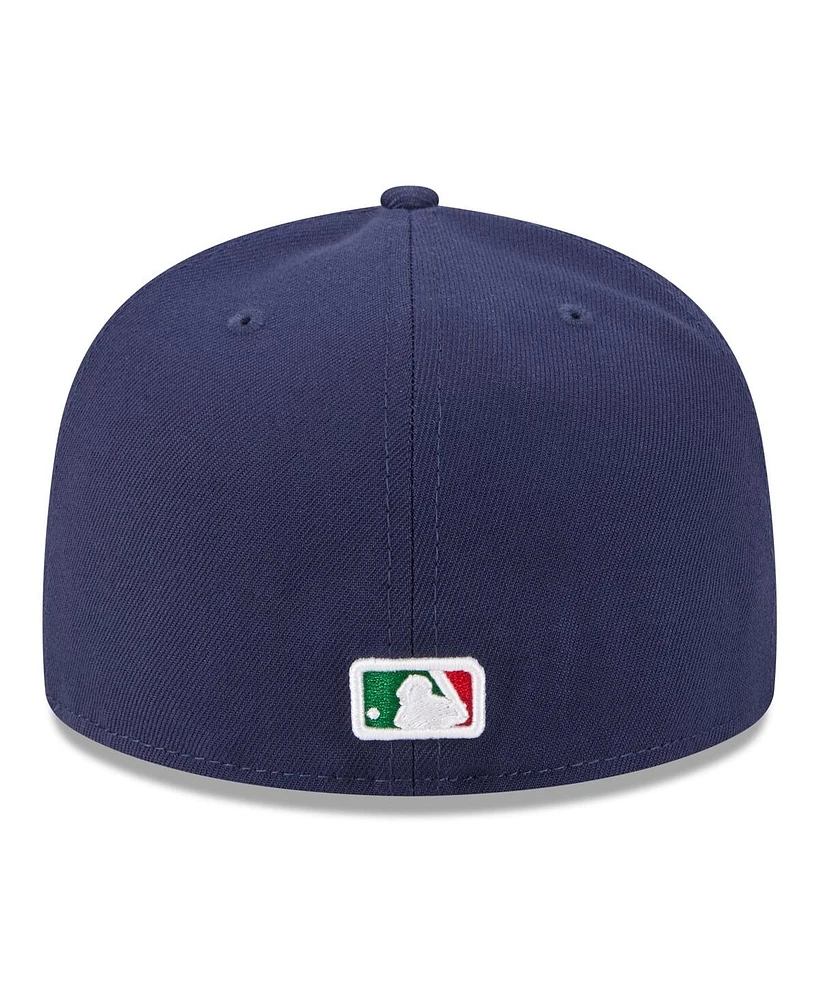 New Era Men's Navy Milwaukee Brewers 2025 Big League Chew 59FIFTY Fitted Hat