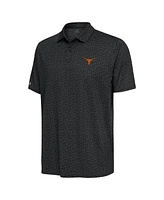 Antigua Men's Pewter Texas Longhorns Blooming Polo Shirt
