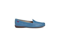 Marc Joseph New York Womens Lake Road Comfort Slip on Leather Loafer