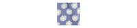 Hudson Baby Girls Cotton Dresses, Blue Daisy, Months