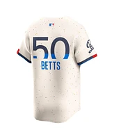 Nike Men's Mookie Betts Cream Los Angeles Dodgers City Connect Limited Player Jersey