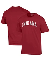 Champion Men's Crimson Indiana Hoosiers Basic Arch T-Shirt