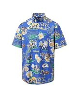 Reyn Spooner Men's Royal Los Angeles Rams Scenic Button-Down Shirt