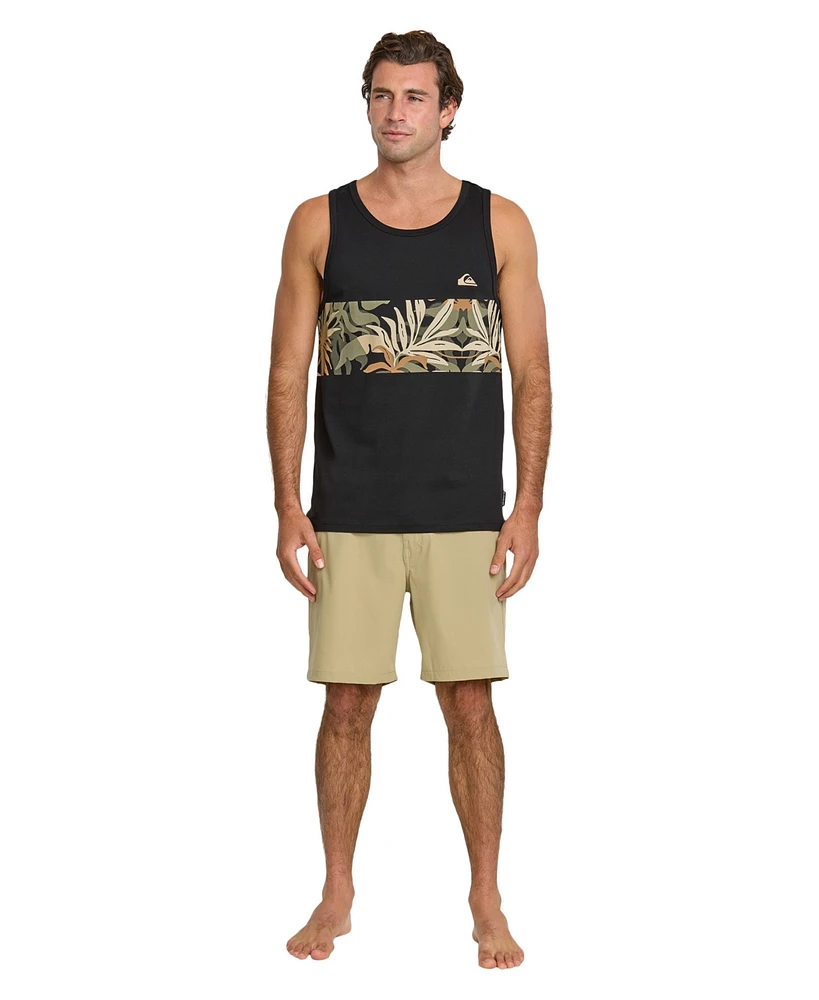 Quiksilver Men's Blueweed Stripe Tank Top