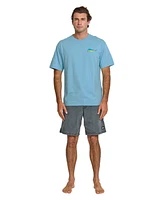 Quiksilver Waterman Men's Quik Hook Screen T-Shirt