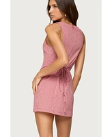 Edikted Womens Macee Gingham Romper