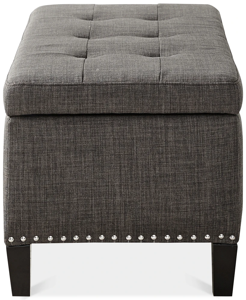Catarina Fabric Storage Bench