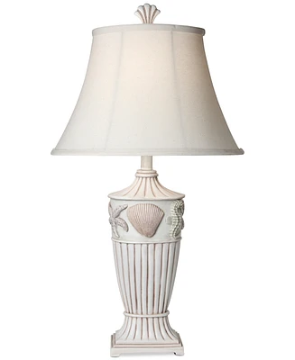 StyleCraft Cream Seaside Table Lamp