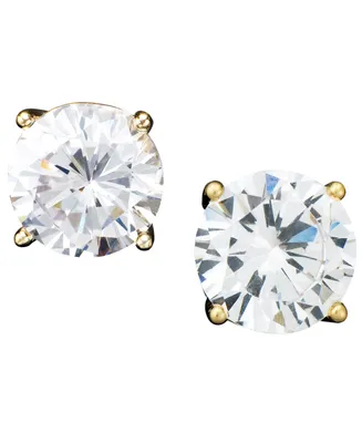 Giani Bernini 18k Gold over Sterling Silver Earrings, Cubic Zirconia (4 ct. t.w.)
