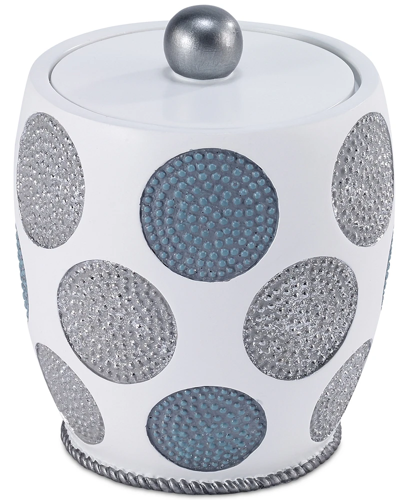Avanti Dotted Circle Textured Resin Covered Jar