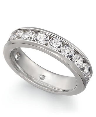 Diamond Channel Band (2 ct. t.w.) 14k White Gold