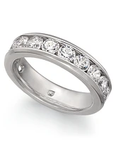 Diamond Channel Band (2 ct. t.w.) 14k White Gold